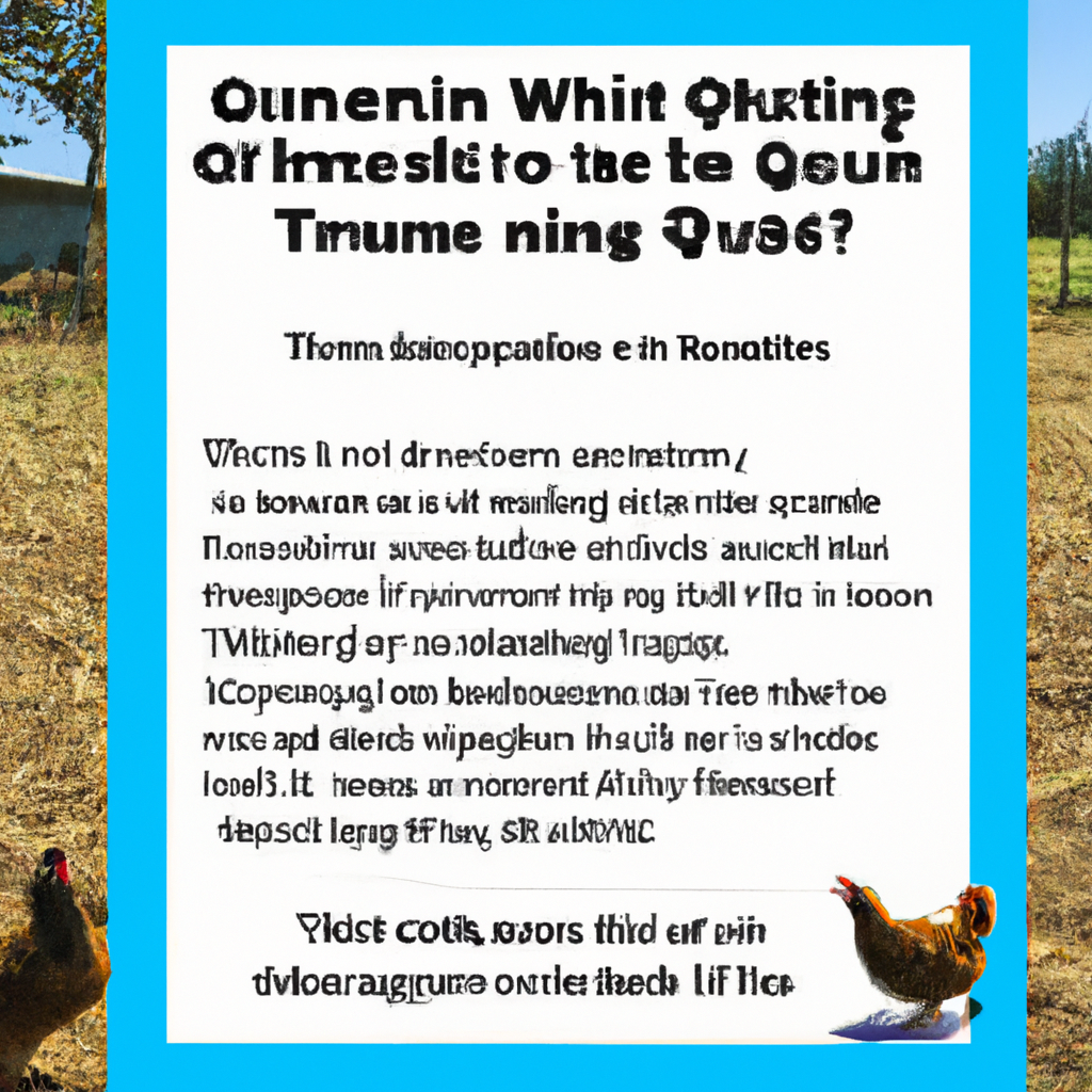 Whats The Importance Of A Quarantine Area For New Chickens?