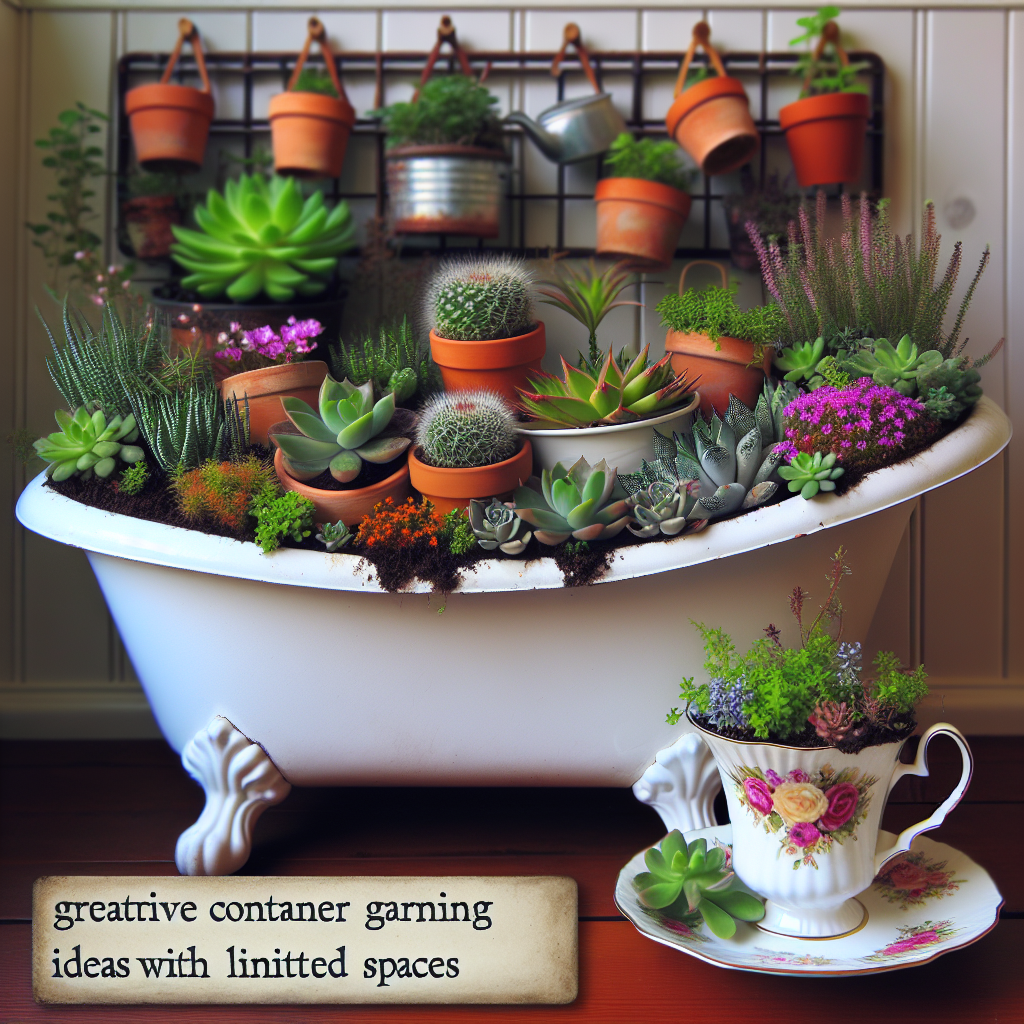 10 Creative Container Gardening Ideas
