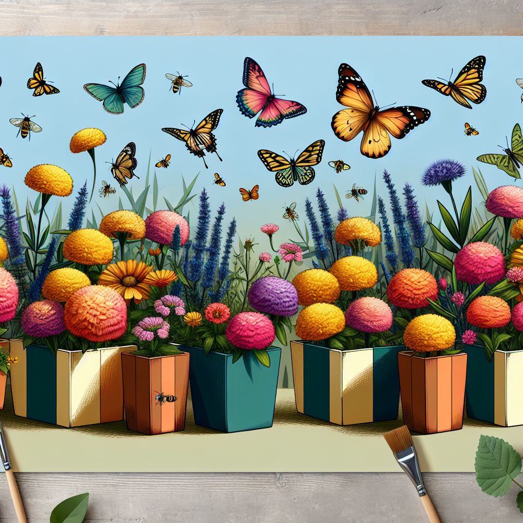 Create a Pollinator-Friendly Container Garden