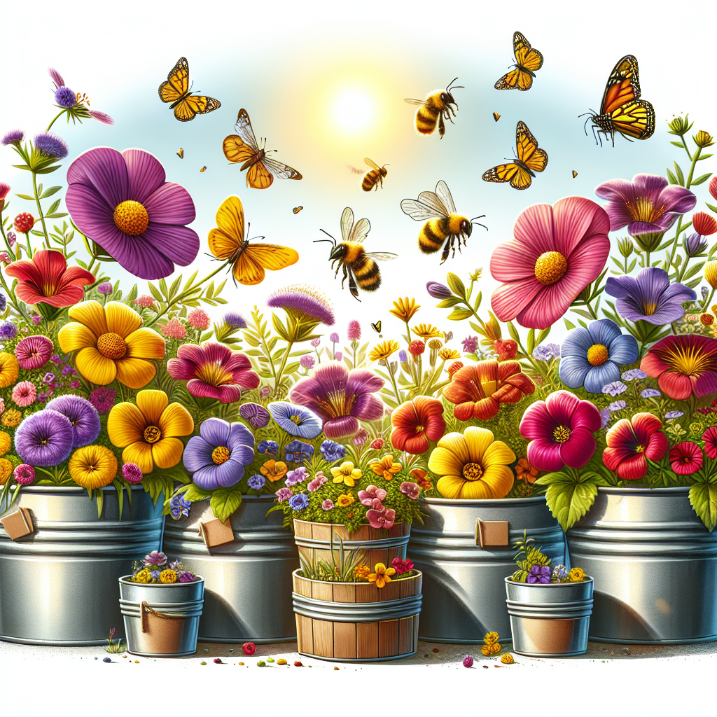 Create a Pollinator-Friendly Container Garden