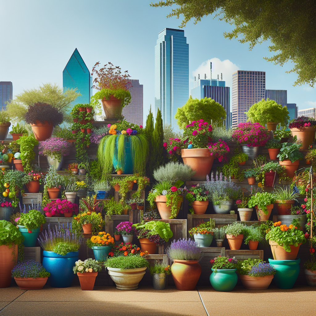 Discover the Joy of Container Gardening in Dallas, Texas