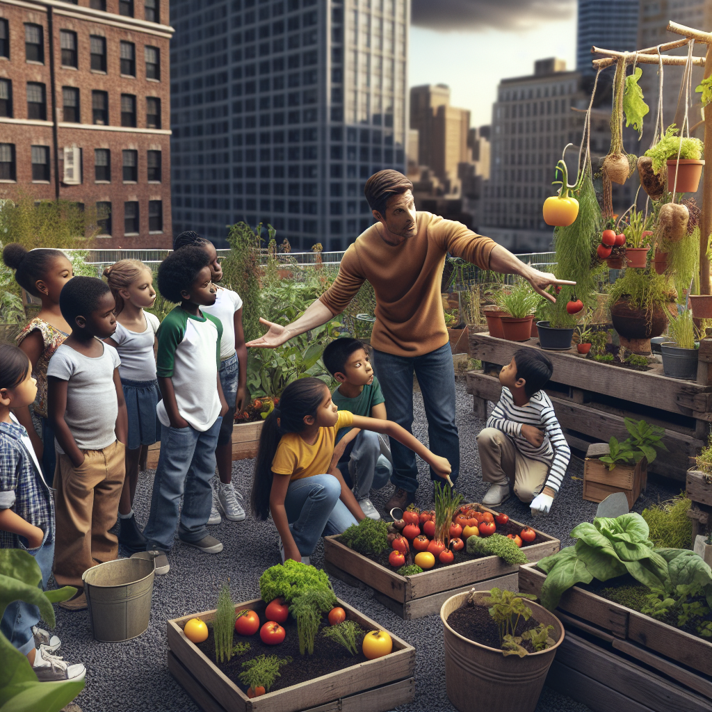 Exploring the Benefits of Urban Farming for Teaching Sustainable Living to Children