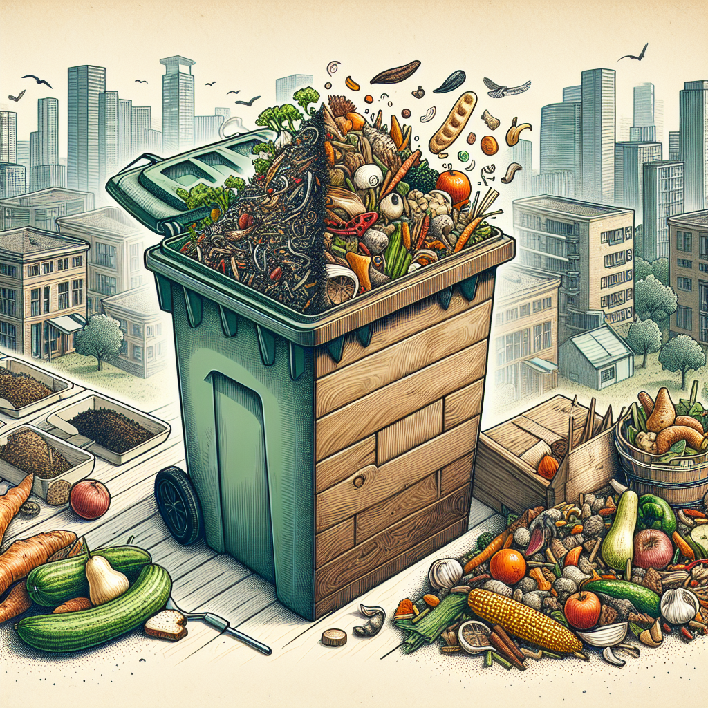 Managing Food Waste in Urban Composting Systems
