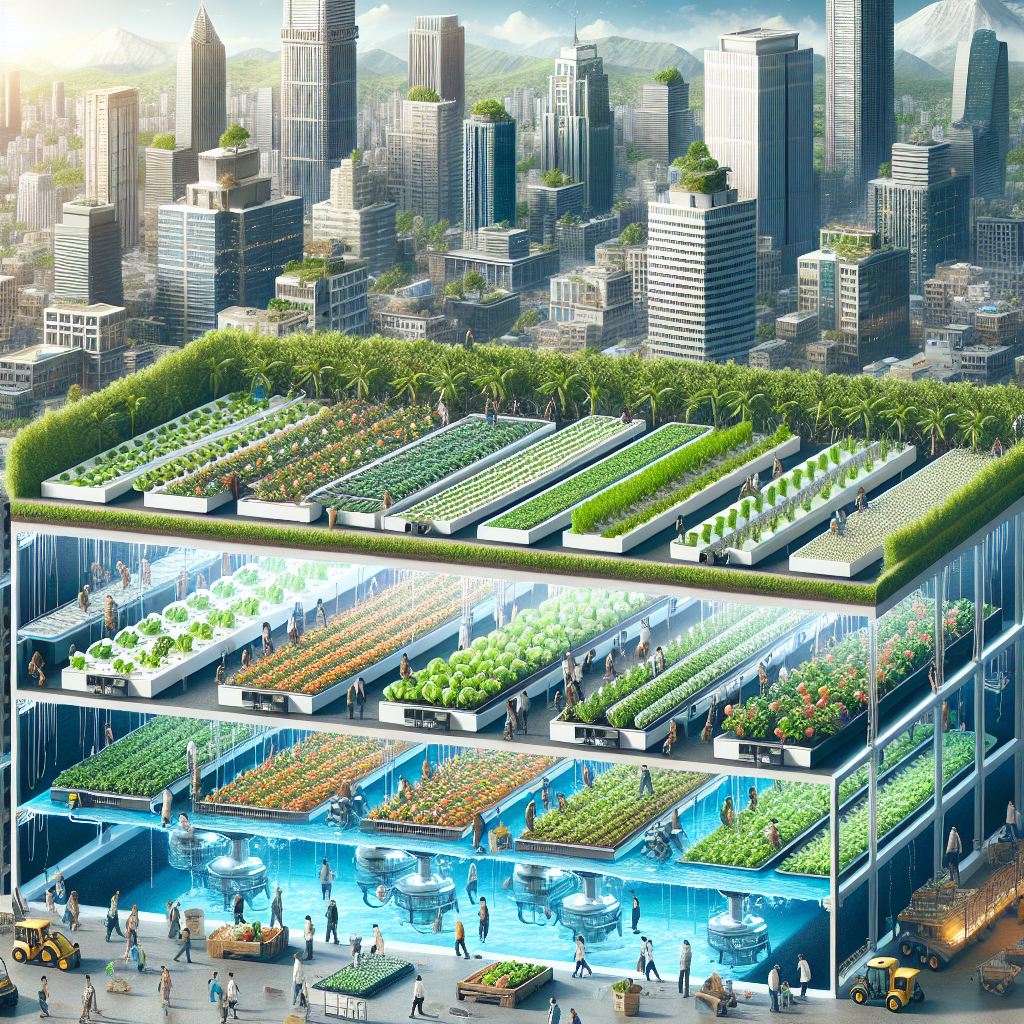 Sustainable Solutions for Water-Constrained Urban Farming