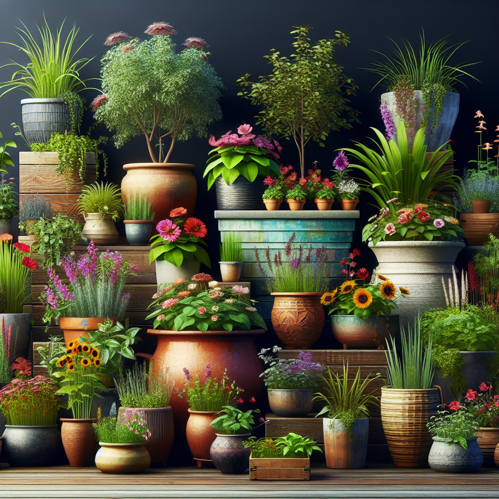 Top 10 Easy-to-Grow Container Plants